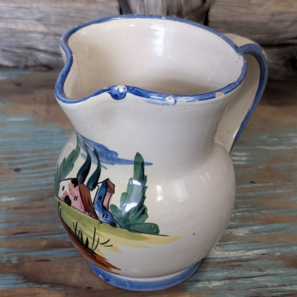 Small Ceramic Pitcher Made In Italy - Picture 6 of 9